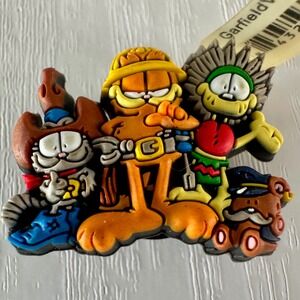 NWT Garfield Village Animals Jibbitz Shoe Charm 2006 PAWS Rare Crocs Accessory